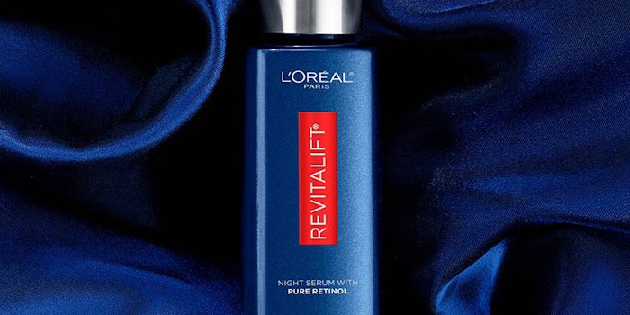 L'Oreal has seen relatively strong results in e-commerce and China.