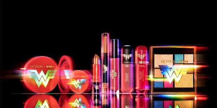 The Revlon x Wonder Woman 1984 Collection features 17 new and old products.