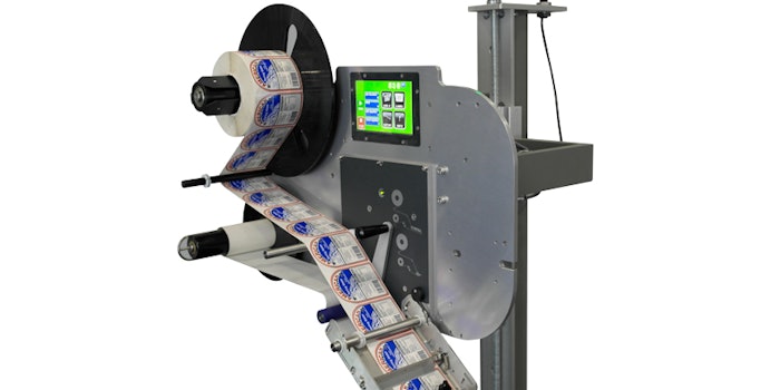 Signode's enhanced version of its premier Little David LDLA-500 apply-only labeler, the LDLA-500-V2.