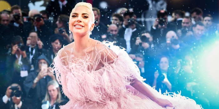 Lady Gaga the Face of Valentino Beauty s Perfume Voce Viva Global Cosmetic Industry