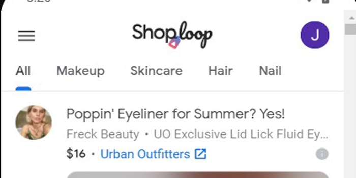 Video shopping platform Shoploop by Google