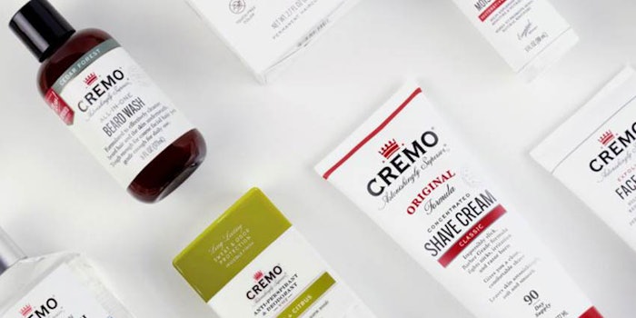 Cremo will expand Edgewell's reach into the male grooming sector.