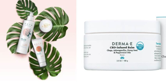 Recently launched CBD brands Ami Wellness and Derma E