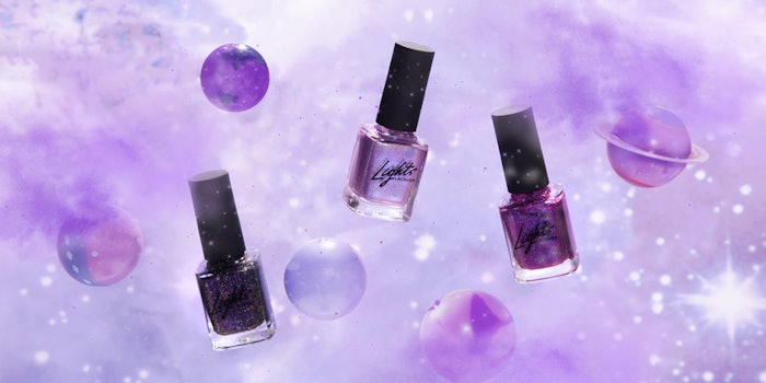 The Supernova collection has three holographic lacquers