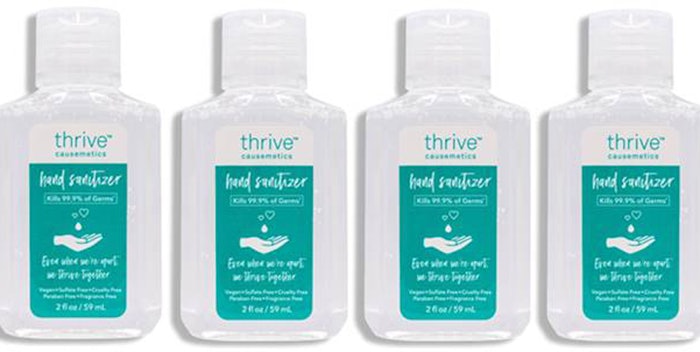 Thrive Causemetics is donating 100% of its profits from its hand sanitizer to the Black Women's Health Imperative