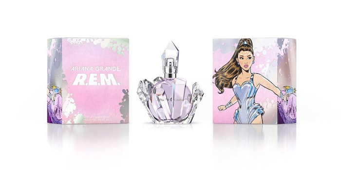 Ariana Grande has launched a new fragrance in partnership with Luxe Brands: R.E.M.