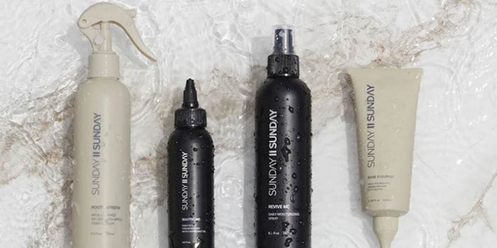 Sunday II Sunday received an investment from Johnson & Johnson to scale the hair care brand.