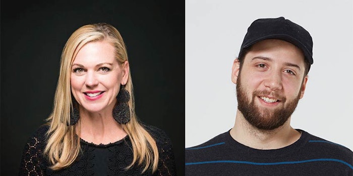 From left: Tulie White, vice president, global learning and development, The Estée Lauder Companies, and Alex Levin, co-founder of L+R.