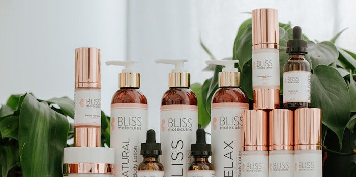 CBD cosmetics firm Bliss Molecules is working with J&B Investments
