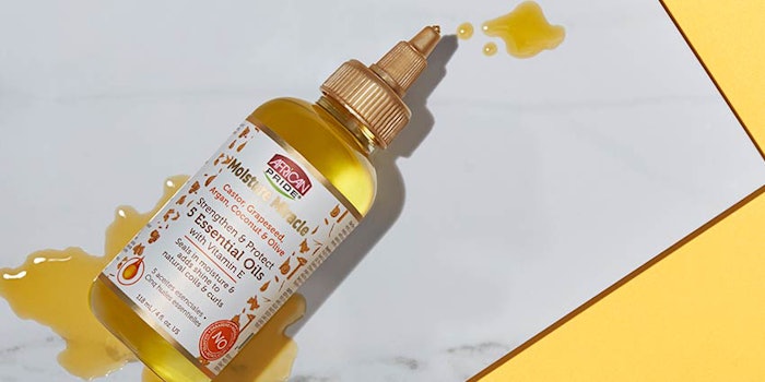 Godrej North America is seeing our higher-end products—in particular, The African Pride Moisture Miracle 5 Essential Oils—triple in growth since the beginning of the COVID-19 outbreak.