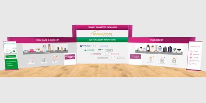 Clients can view the new Awycycle packaging that is made from post-consumer and post-industrial resins.
