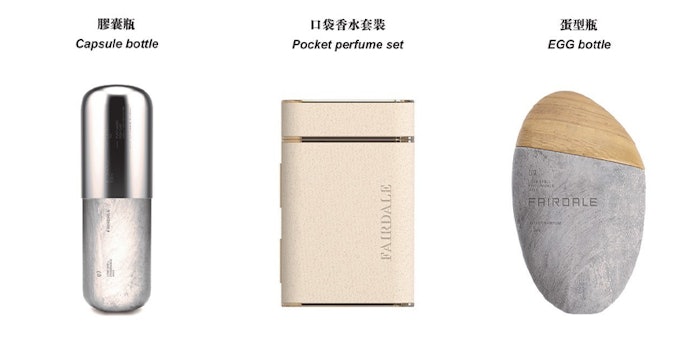The new packaging design solution will feature a new range of concept perfume bottles. Photo: Fairdale.