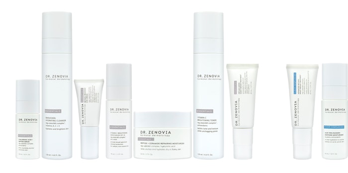 The brand is developed by Dr. Zenovia, who is an expert in the field of hormonal dermatology.