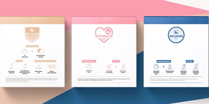 Neftis Laboratorios has created three professional treatment kits. Each is designed to target one area of concern such as intimate area care, skin lightening and melasma control.
