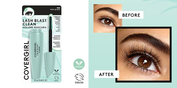 Lash Blast Clean Volume Mascara is Covergirl's first clean mascara.