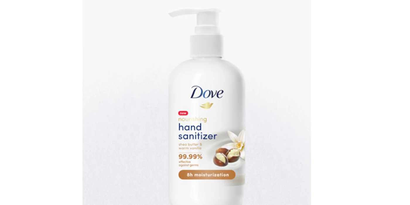Dove Nourishing Hand Sanitizer Fragrance-Free