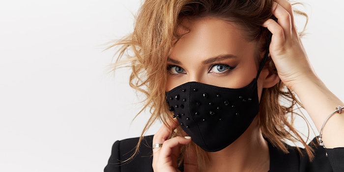 Lip makeup has declined in sales due to masks covering the lower half of the face.