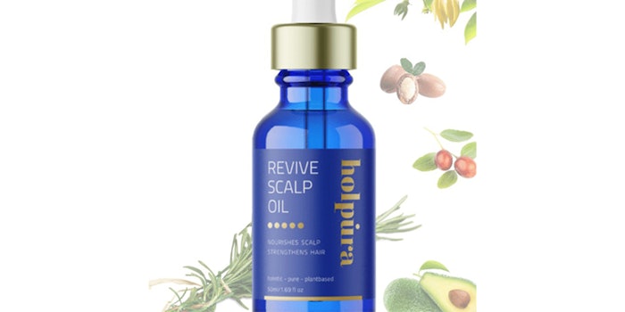The Revive Scalp Oil is handmade in the Holpura-family run lab.