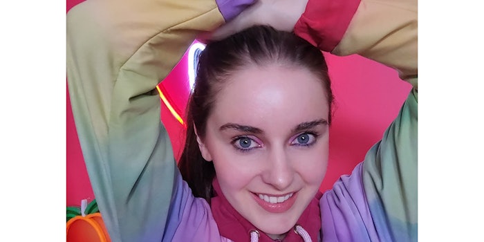 Loserfruit has the second largest Twitch following globally for a female gamer