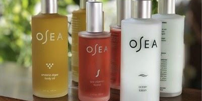 Osea's skin care products.