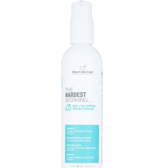 The Hardest Working Skin + Hair Refining Vitamin C Cleanser