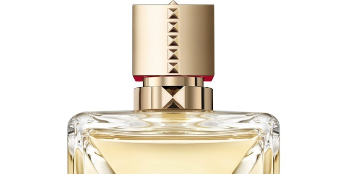 Verescence produced the glass bottles for Valentino Beauty’s new fragrance, Voce Viva.