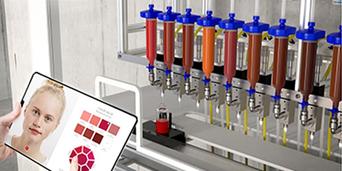 Lip Factory by Color Tailor Smart Factory System.