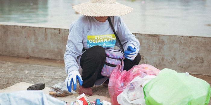 By Humankind has partnered with Plastic Bank to recover and recycle plastic waste. Source: Plastic Bank.