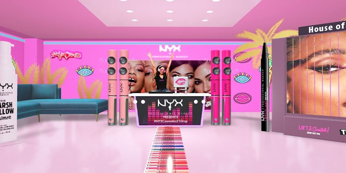 Snapchat's augmented reality cosmetics pop-up shop