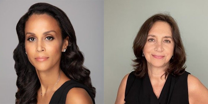 At left: Dasha Smith, indepedent director of boards, Beautycounter. At right: Gina Boswell, chairwoman, Beautycounter.