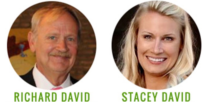 Richard David, president, Belle Aire Creations. Stacey David, chief executive officer, Belle Aire Creations.