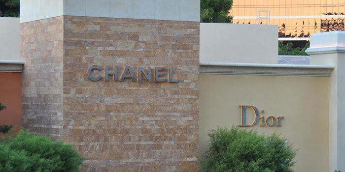 Both Chanel and Dior ranked among the index's quadrant one.