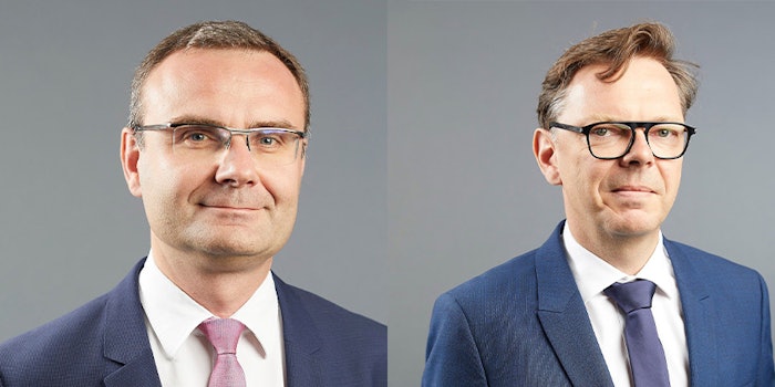 Rémi Weidenmann, new executive committee leader, managing director. François-Xavier Entremont, president of PSB Industries.