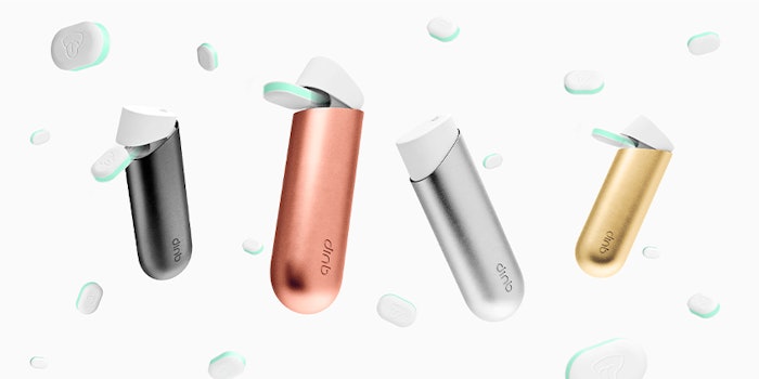 Quip's Mint Gum and Gum Refillable Dispensers.