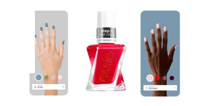 essie on hand is launching with a full palette of 75 long-lasting gel couture colors.