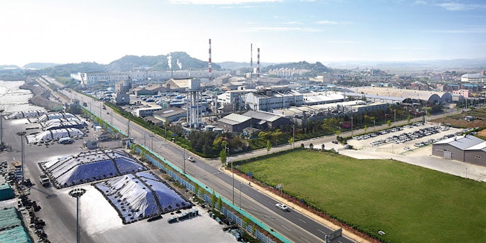 Pacificglas' plant that manufactures cosmetic containers.