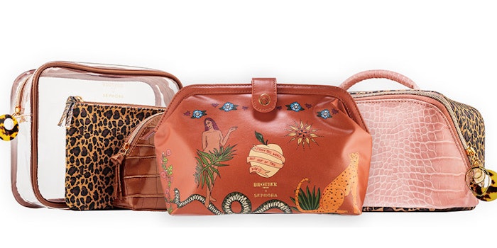 Sephora Collection x Brother Vellies' makeup bags.