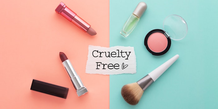 The award recognizes the council's efforts to end new animal testing on cosmetics.