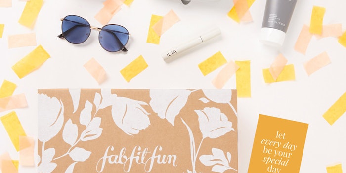 The new partnership with RangeMe will allow FabFitFun to increase the diversity of the suppliers. Photo: Fabfitfun's Facebook.