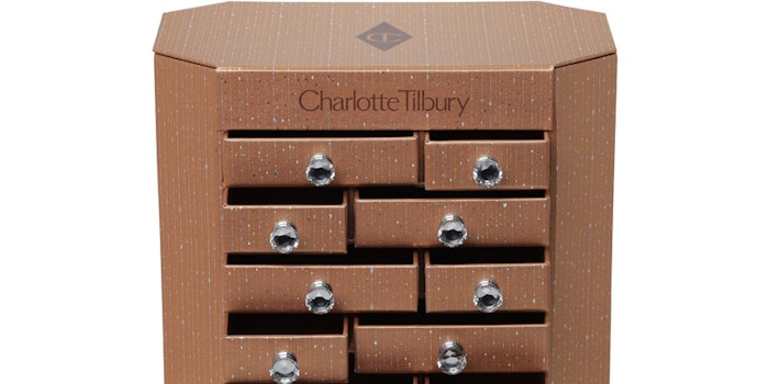 Charlotte Tilbury's advent calendar.