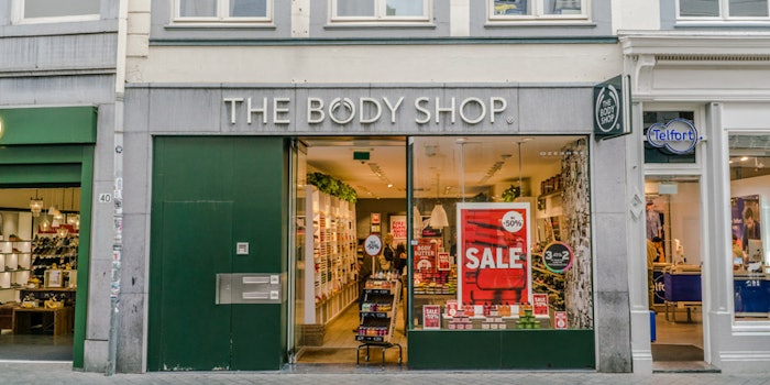 The Body Shop pivoted to online and at-home channels which represented 40% of its sales.
