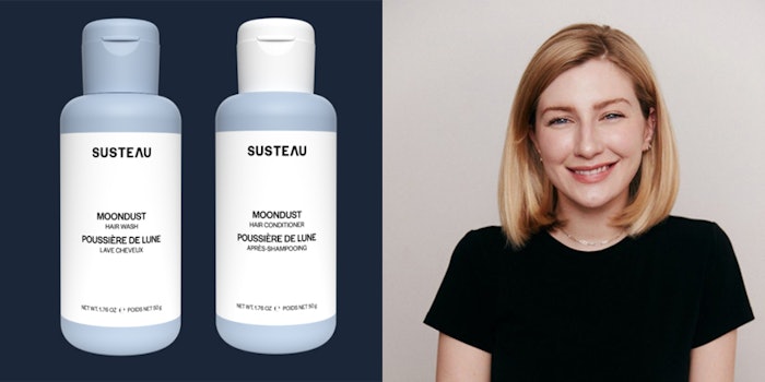 Kailey Bradt, Susteau founder and CEO.