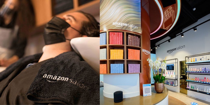 Amazon Salon will initially be open to Amazon employees only.