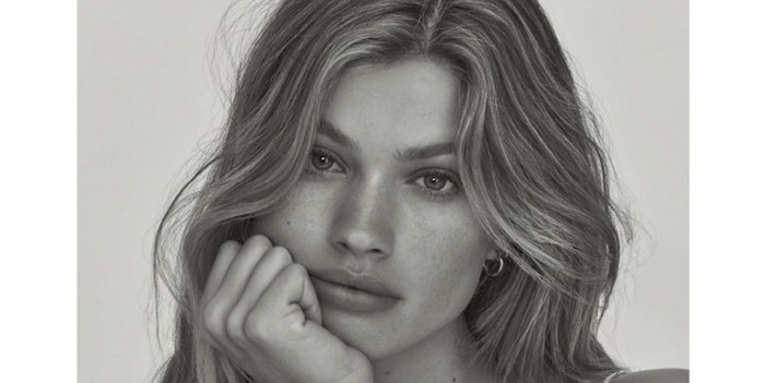 Maggie Rawlins, face of Anne Klein fragrance and COVID first responder nurse.