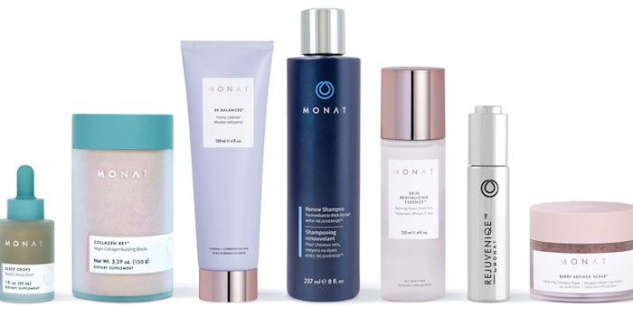 Once collected, Monat's packaging is cleaned and melted into hard plastic that can be re-molded to make new recycled products. Photo: Business Wire.