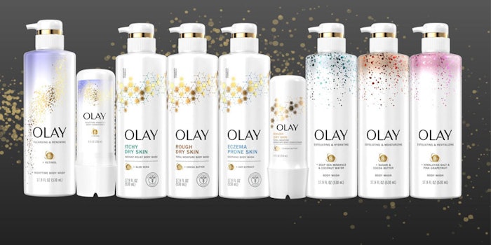The three new Olay Body premium collections are available at mass retailers nationwide.