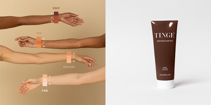 Tinge Tint is available in 12 undertone-oriented shades.