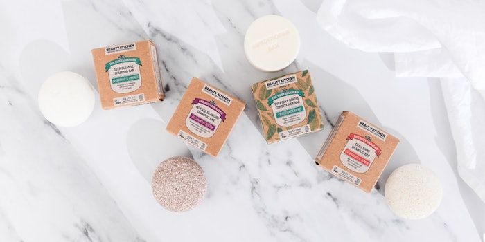 Beauty Kitchen has released its plastic-free hair care collection containing shampoo and conditioning bars.