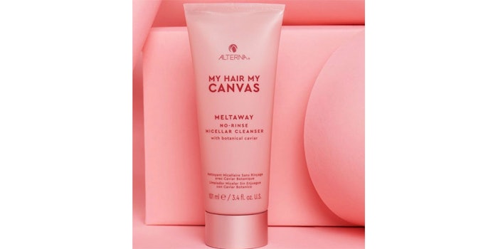 The Meltaway No-Rinse Micellar Hair Cleanser is fast-drying and leaves no residue.
