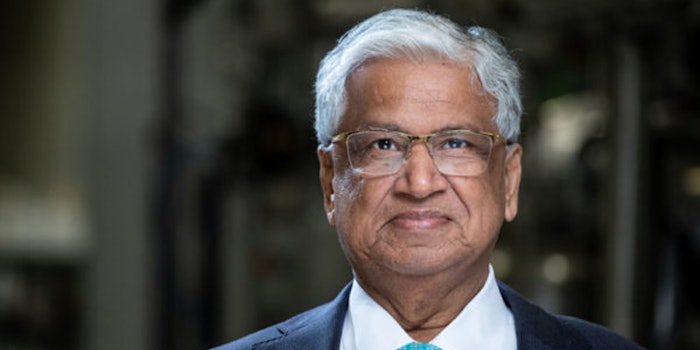Professor, Vijai K. S. Shukla, Ph.D., president and founder of The International Cosmetics Science Centre A/S, Denmark. Photo: ICSC.